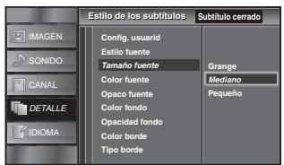 SYLVANIA LC321SSX - Tamaño fuente - 1