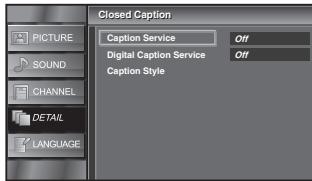 SYLVANIA LC321SSX - Caption Service - 1