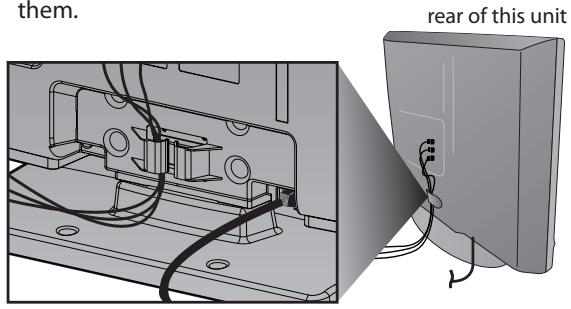SYLVANIA LC321SSX - Cable Management - 1