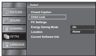 SYLVANIA LC321SSX - Child Lock - 2
