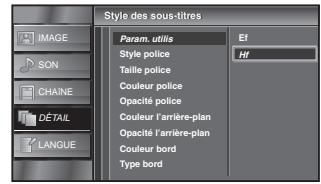 SYLVANIA LC321SSX - style des sous-titres - 12