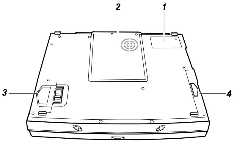 MAXDATA 440T - Blick auf die Unterseite - 1