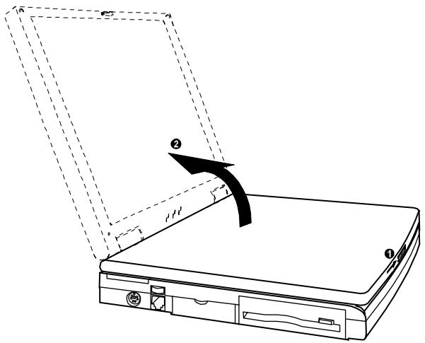 MAXDATA 440T - Top-Open View - 1