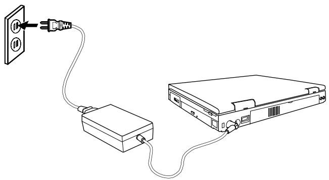 MAXDATA 440T - Connecting to AC Power - 1