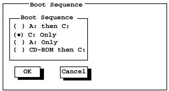 MAXDATA 440T - Boot Sequence (Bootfolge) - 1
