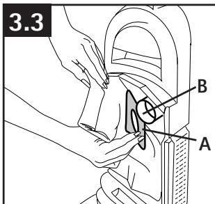 ROYAL CR50005 - Cambio de la bolsa de filtro - 2