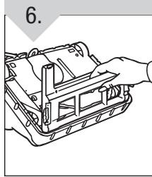 ROYAL MRY6400 - COLOCACION DE LA BANDA NUEVA - 4