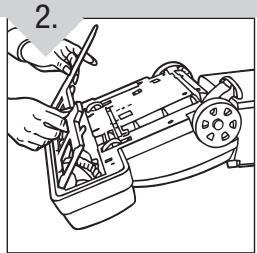 ROYAL MRY6900 - TO REMOVE BRISTLE STRIPS - 2