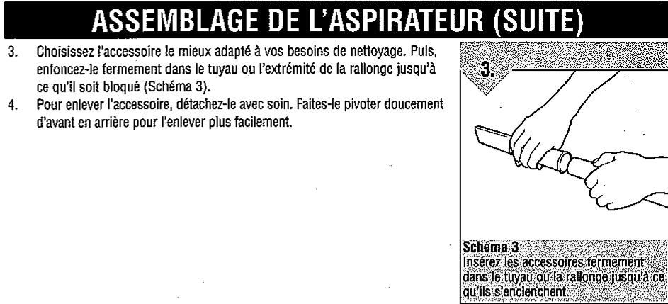 ROYAL RY3050 - Installation des accessoires - 1