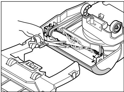 ROYAL RY5300 - Nettoyage du rouleau de brosse - 1