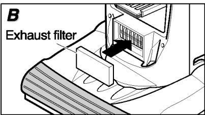 ROYAL RY5300 - Replacing Exhaust Filter - 2