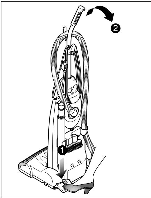 ROYAL RY5300 - Positions de la poignée - 2