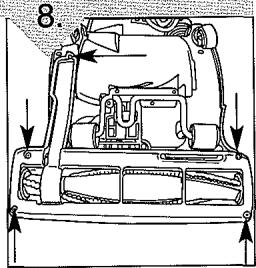 ROYAL RY6100 - TO REPLACE BELT OR BRUSHROLL - 5