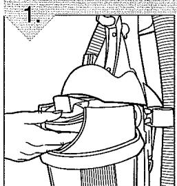 ROYAL RY6100 - EMPTY AND CLEAN DIRT CONTAINER - 1