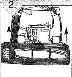 ROYAL RY6100 - Pour enlever la courroie - 1