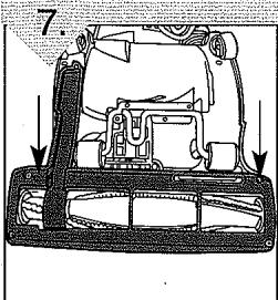 ROYAL RY6100 - Pour remplacer la courroie ou le rouleau-brosse - 4