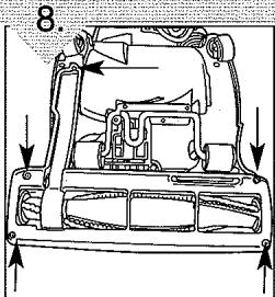 ROYAL RY6100 - Pour remplacer la courroie ou le rouleau-brosse - 5