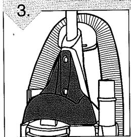 ROYAL RY6100 - ENSAMBLAJE DEL CONTENEDOR DE LA TURBO TOOL® (FRENTE) Y DEL ASA (PARTE POSTERIOR) - 3