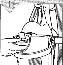 ROYAL RY6100 - VACÍE Y LIMPIE EL RECIPIENTE DE POLVO - 1