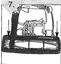 ROYAL RY6100 - REEMPLAZO DE LA BANDA O DEL CEPILLO GIRATORIO - 4