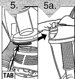 ROYAL RY6100 - INSTALL DIRT CONTAINER - 2