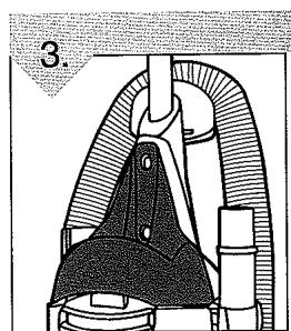 ROYAL RY6100 - HANDLE (BACK) AND TURBO TOOL® CADDY (FRONT) ASSEMBLY - 2