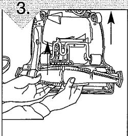 ROYAL RY6100 - Pour enlever la courroie - 2