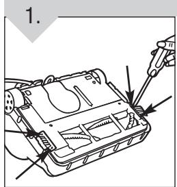 ROYAL RY6500 - REEMPLAZO DE LAS CERDAS PARA LA LIMpieZA DE BORDES - 1