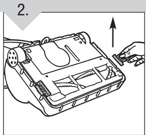 ROYAL RY6500 - REEMPLAZO DE LAS CERDAS PARA LA LIMpieZA DE BORDES - 2