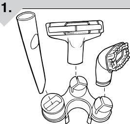 ROYAL SR30010 - INSTALACION DE LOS ACCESORIOS - 1