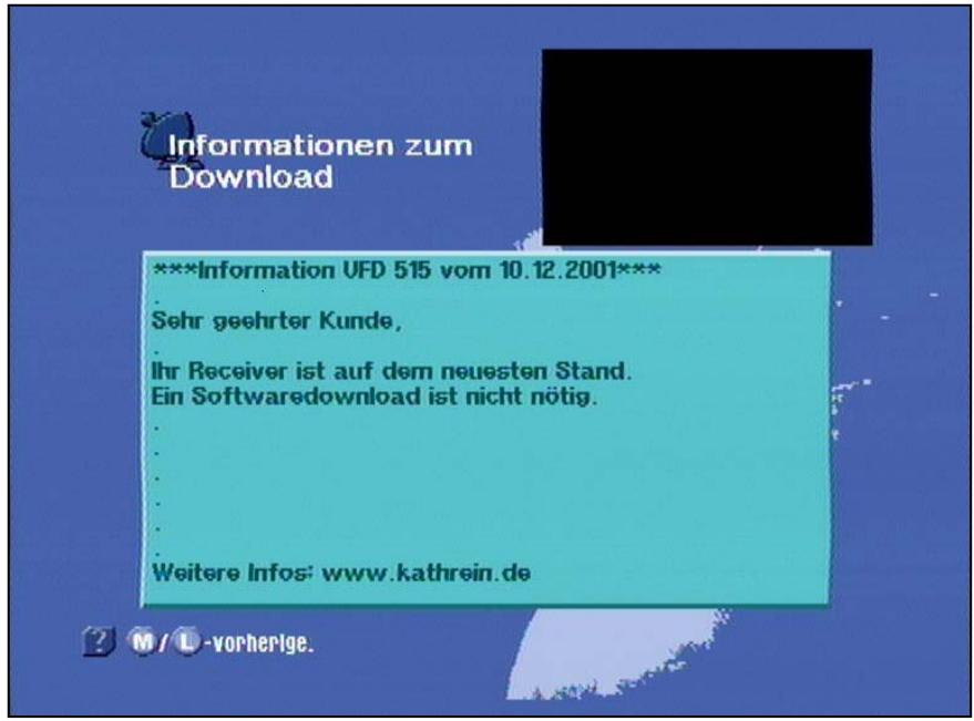 KATHREIN DVR UFD 554S - Mise à jour du logiciel et des listes de chaînes - 3