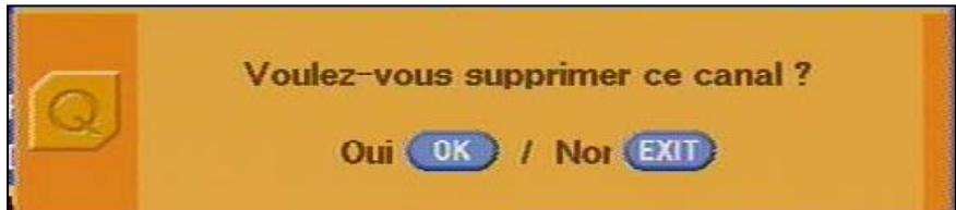 KATHREIN DVR UFD 554S - Supprimer des chaînes - 3