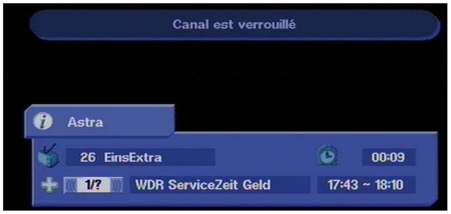 KATHREIN DVR UFD 554S - Code secret - 7