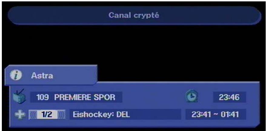 KATHREIN DVR UFD 558 - Sélection d'une chaîne TV - 2