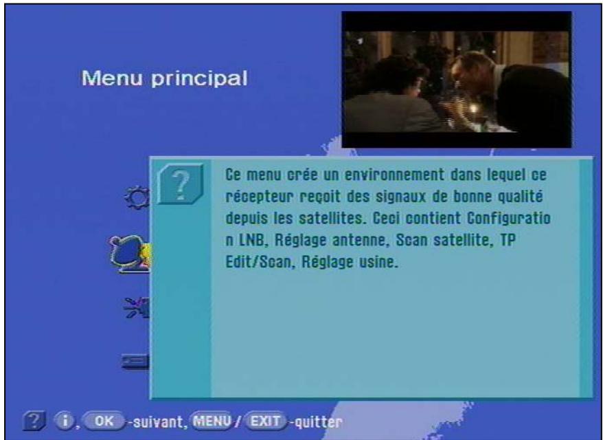 KATHREIN DVR UFD 558 - Fonction aide - 2