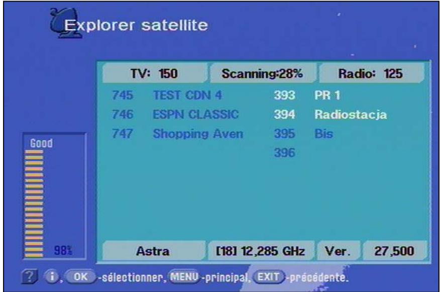 KATHREIN DVR UFD 558 - Recherche de satellite - 2