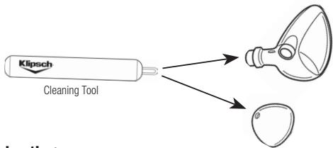 KLIPSCH CUSTOM-2 - Care and Cleaning - 1