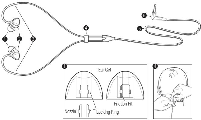 KLIPSCH CUSTOM-3 - Klipsch Custom Earphones - 1