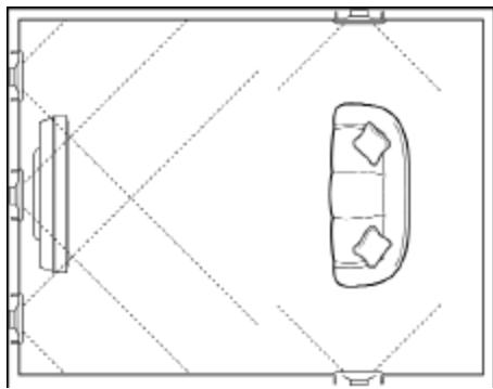 KLIPSCH R-2502 - IN-WALL SPEAKER PLACEMENT - 1
