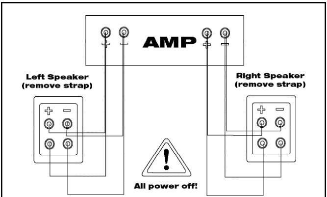 KLIPSCH CENTER CHANNEL - DE LOS ALTAVOCES AL AMPLIFICADOR: CONSERVACION DE LA POLARIDAD O FASE - 2
