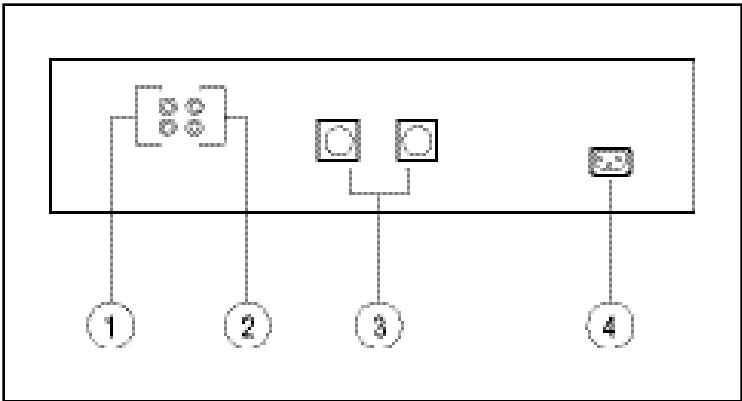 KLIPSCH KA-1000-THX - Controle de crossover passa-baixa - 1