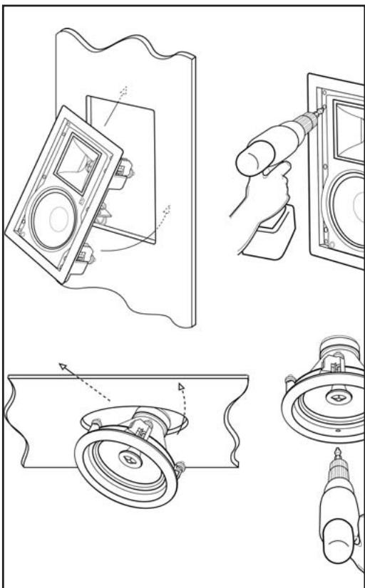 KLIPSCH R-1650-C - WARRANTY-U.S. AND CANADA ONLY - 1