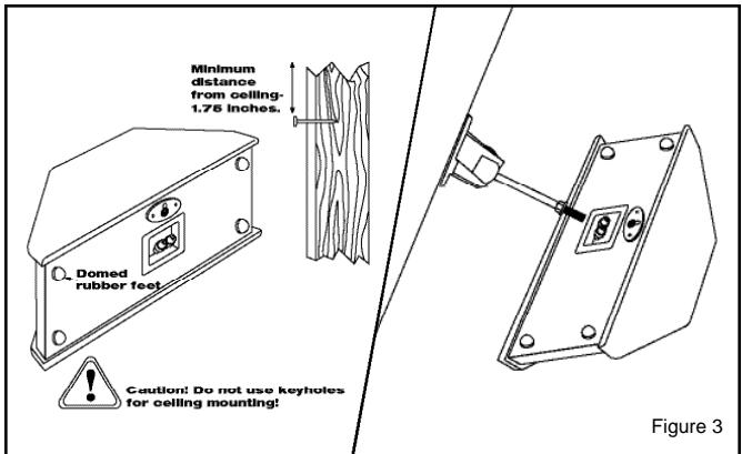 KLIPSCH SURROUND LOUDSPEAKERS - MONTAGE AU MUR ET AU PLAFOND - 2