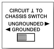 ELECTRO-VOICE CP1800 - GROUND-LIFT SWITCH - 1