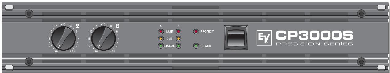 ELECTRO-VOICE CP3000S - Achtung: Die max. Umgebungstemperatur von +40^ soll für störungsfreien Betrieb nicht überschritten werden. - 1