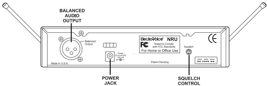 ELECTRO-VOICE N-DYM WIRELESS - Receiver Setup & Operation - 2