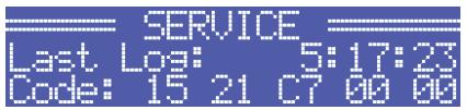 ELECTRO-VOICE TG-5 - Structure of the CONFIG/SERVICE menu - 3