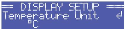 ELECTRO-VOICE TG-5 - Structure du menu config/display SETUP - 8