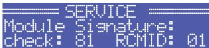 ELECTRO-VOICE TG-5 - Structure du menu config/service - 4