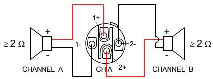 ELECTRO-VOICE TG-5 - Câblage bi-amp - 1